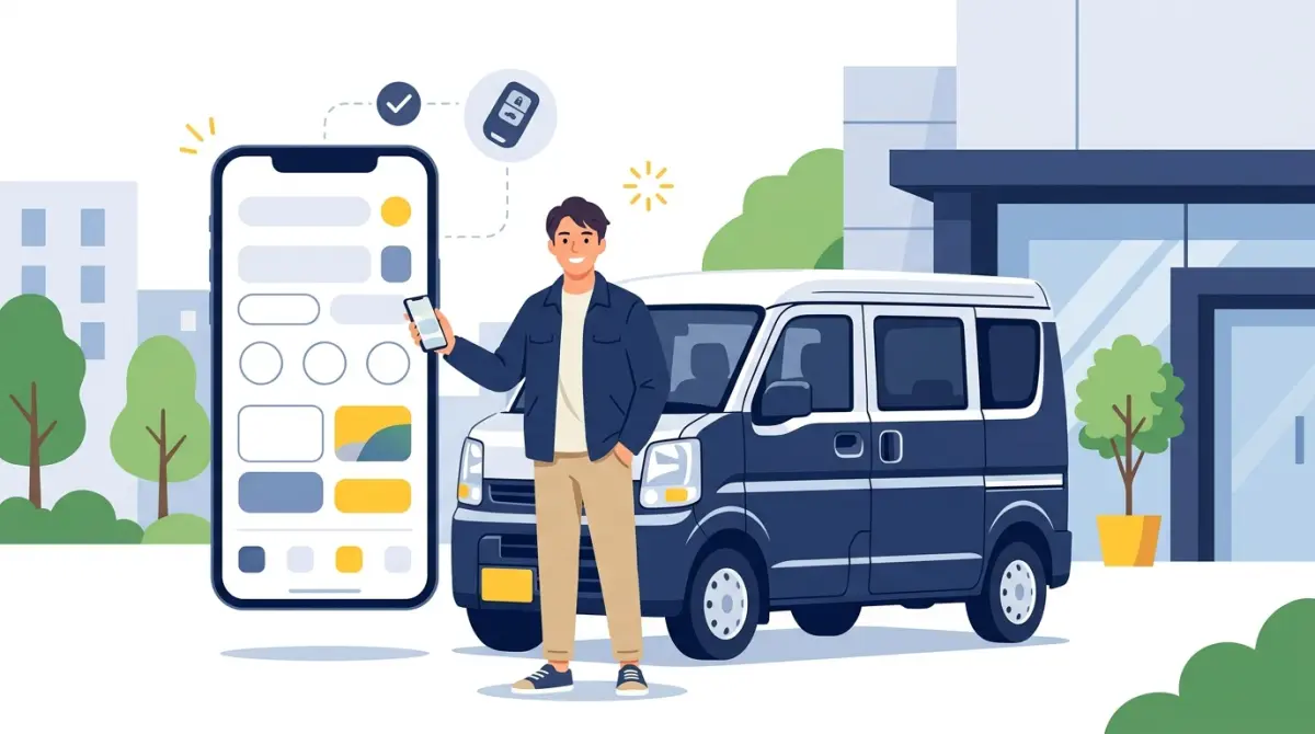 軽マッチのアプリで案件を確保し車両費を回収する軽貨物ドライバー