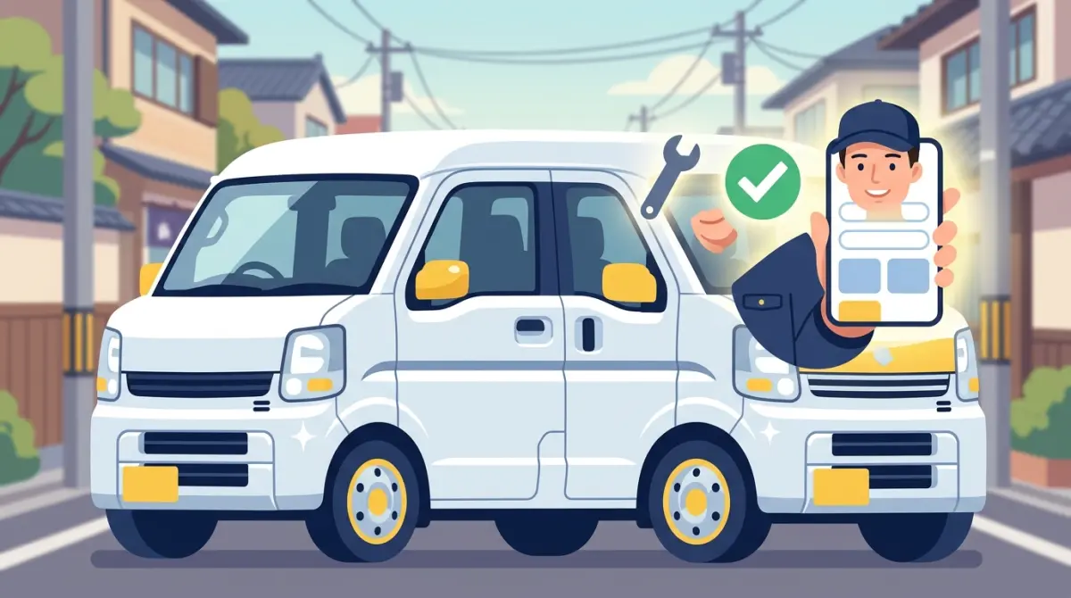 軽マッチのアプリで資金繰りを整え車検・休業に備える軽貨物ドライバー