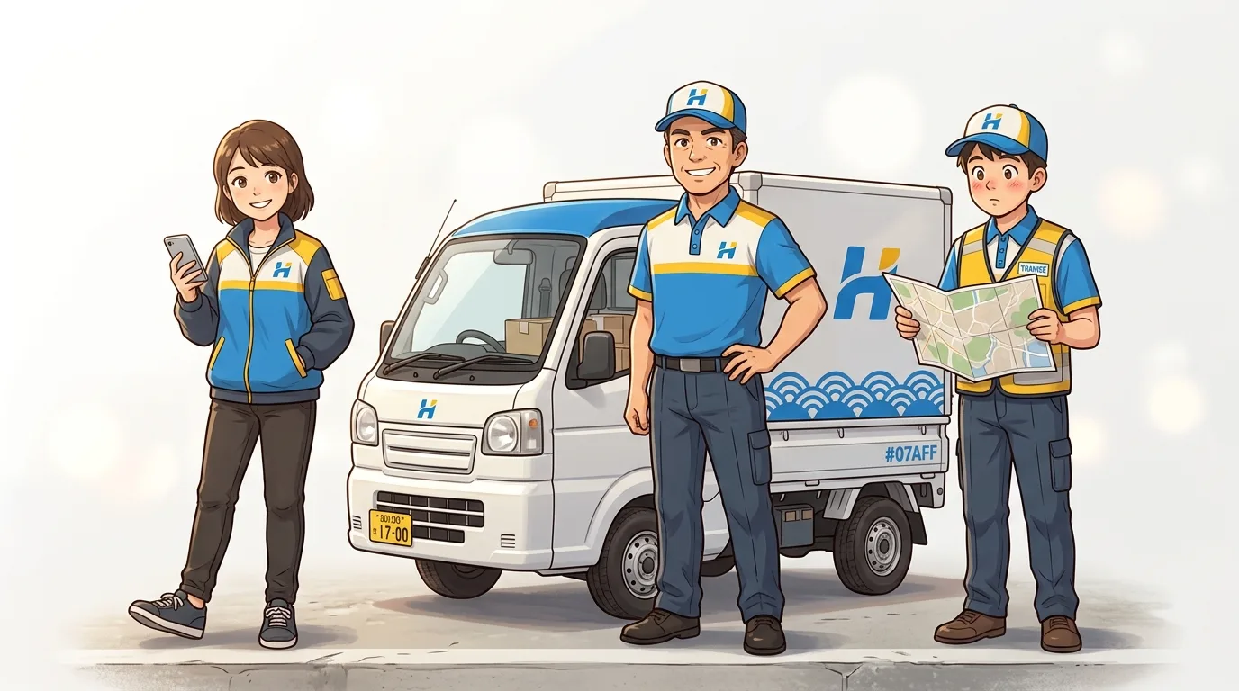 副業・本業・未経験の3タイプの軽貨物ドライバー